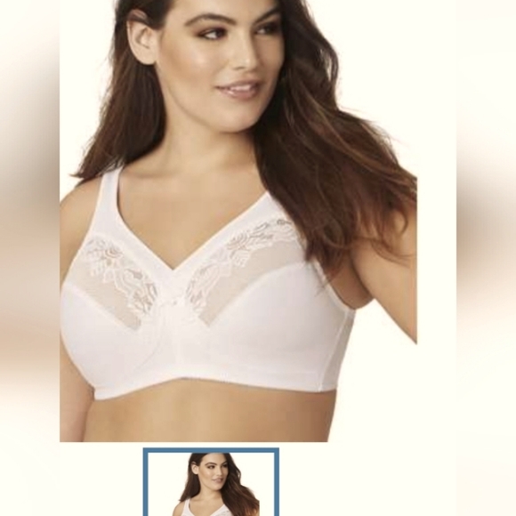 Glamourise Women's Full Figure Plus Size MagicLift Wirefree Minimizer Support Br - Picture 1 of 3